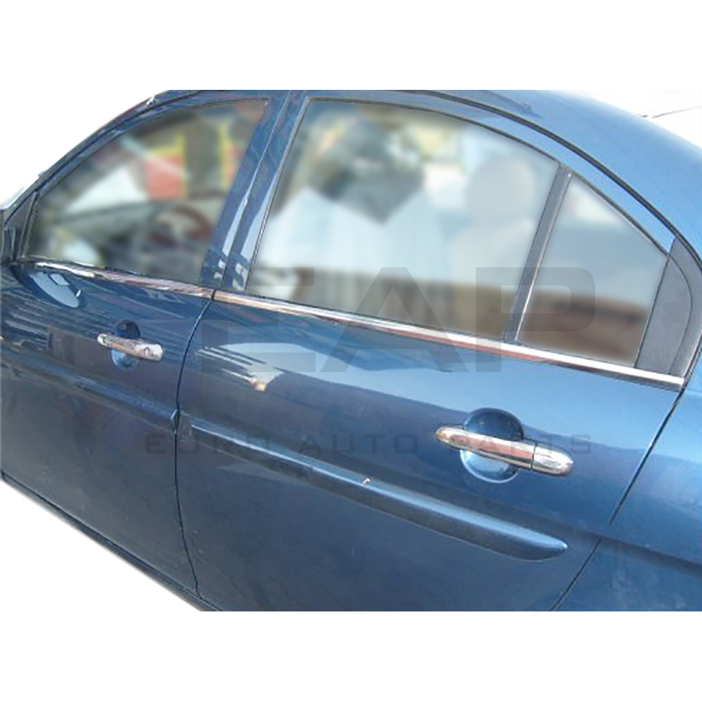 Door Handle Cover (Double Hole) - 4 Doors - Stainless Steel