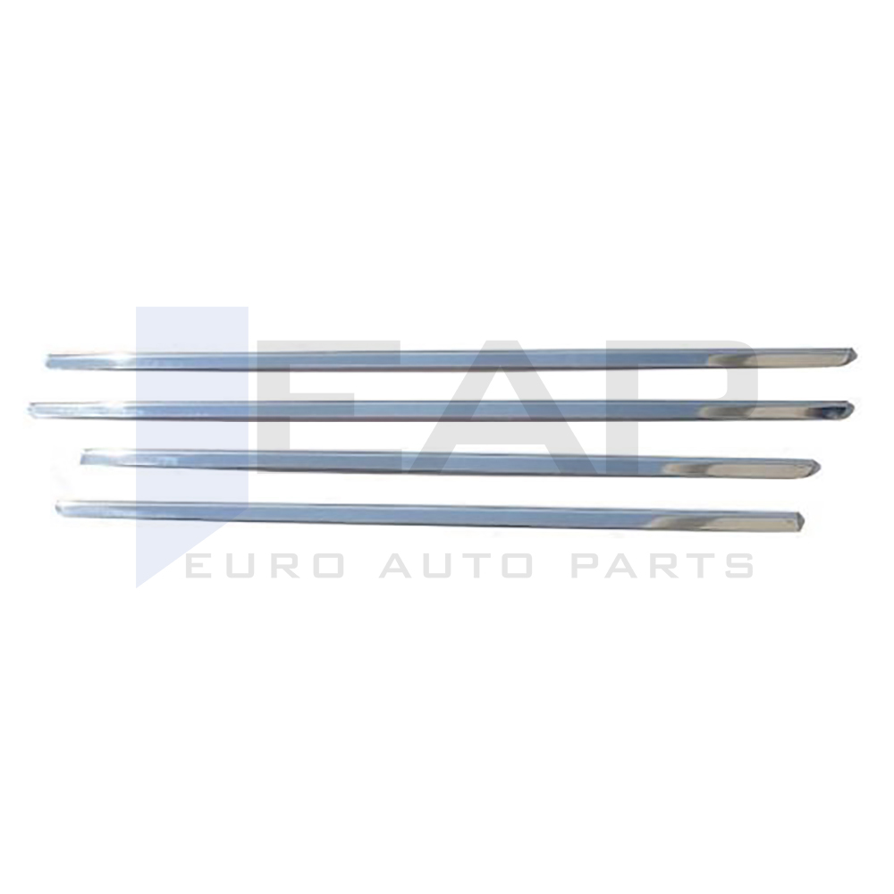 Window Frame Garnish - 4 Pcs - Stainless Steel