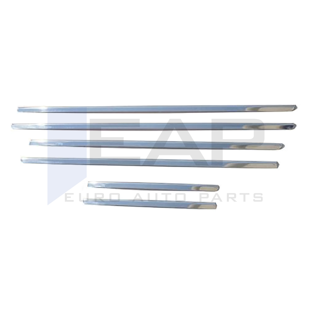 Window Frame Garnish - 6 Pcs - Stainless Steel