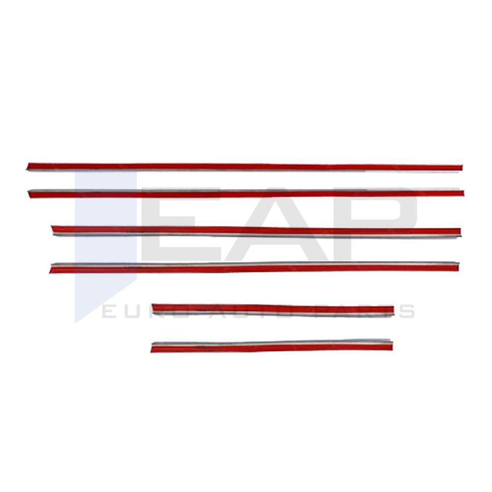 Window Frame Garnish - 6 Pcs - Stainless Steel