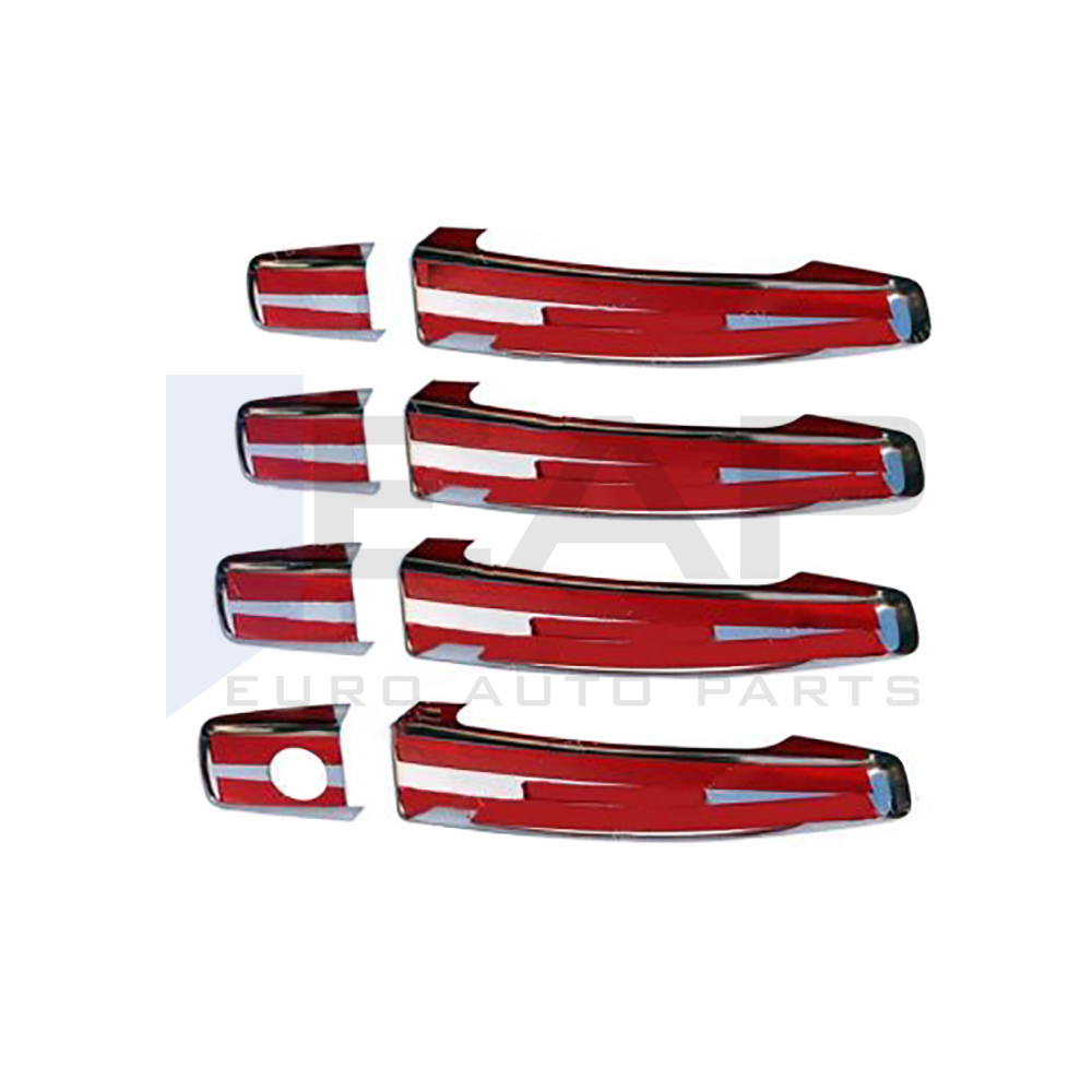 Door Handle Cover - 4 Doors - Stainless Steel