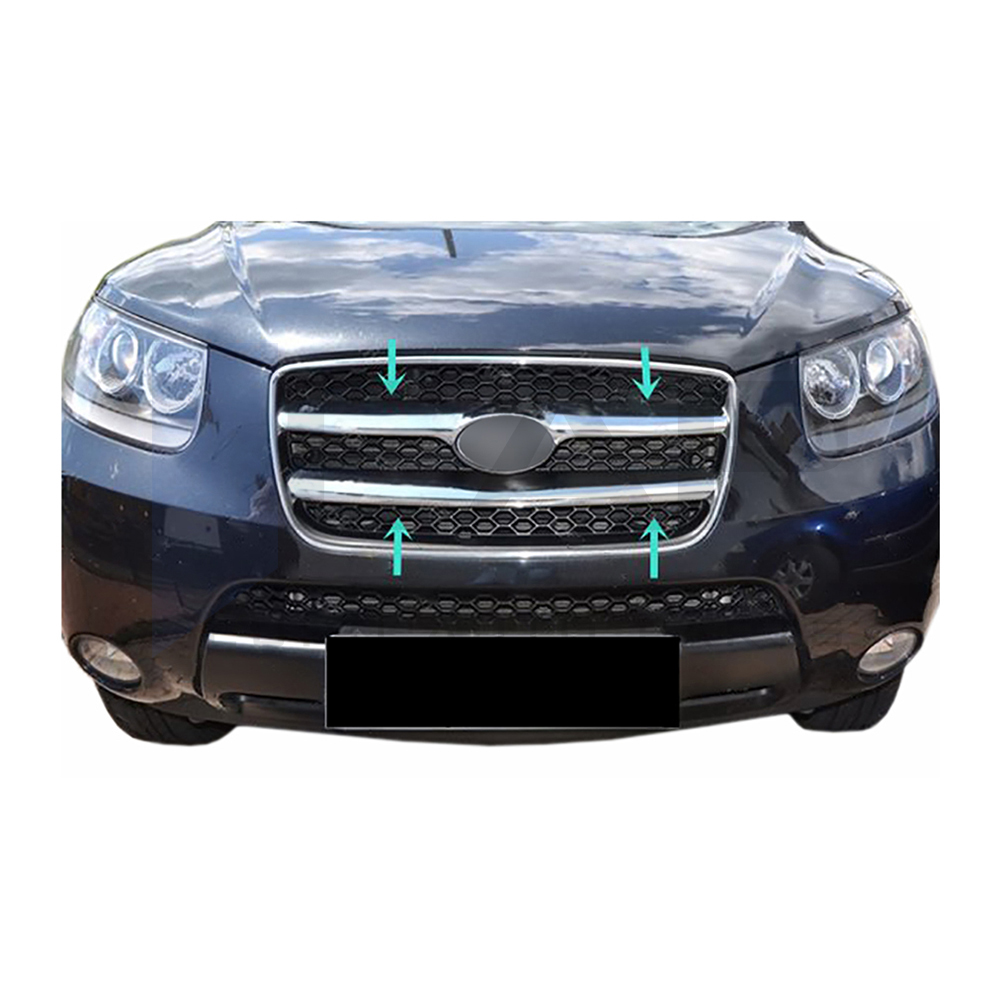 Front Grille - 2 Pcs - Stainless Steel