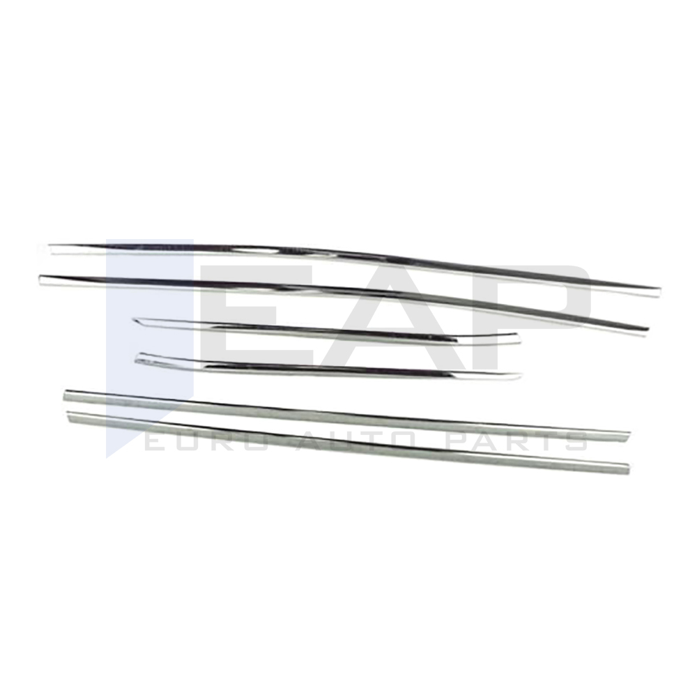 Window Frame Garnish - 6 Pcs - Stainless Steel