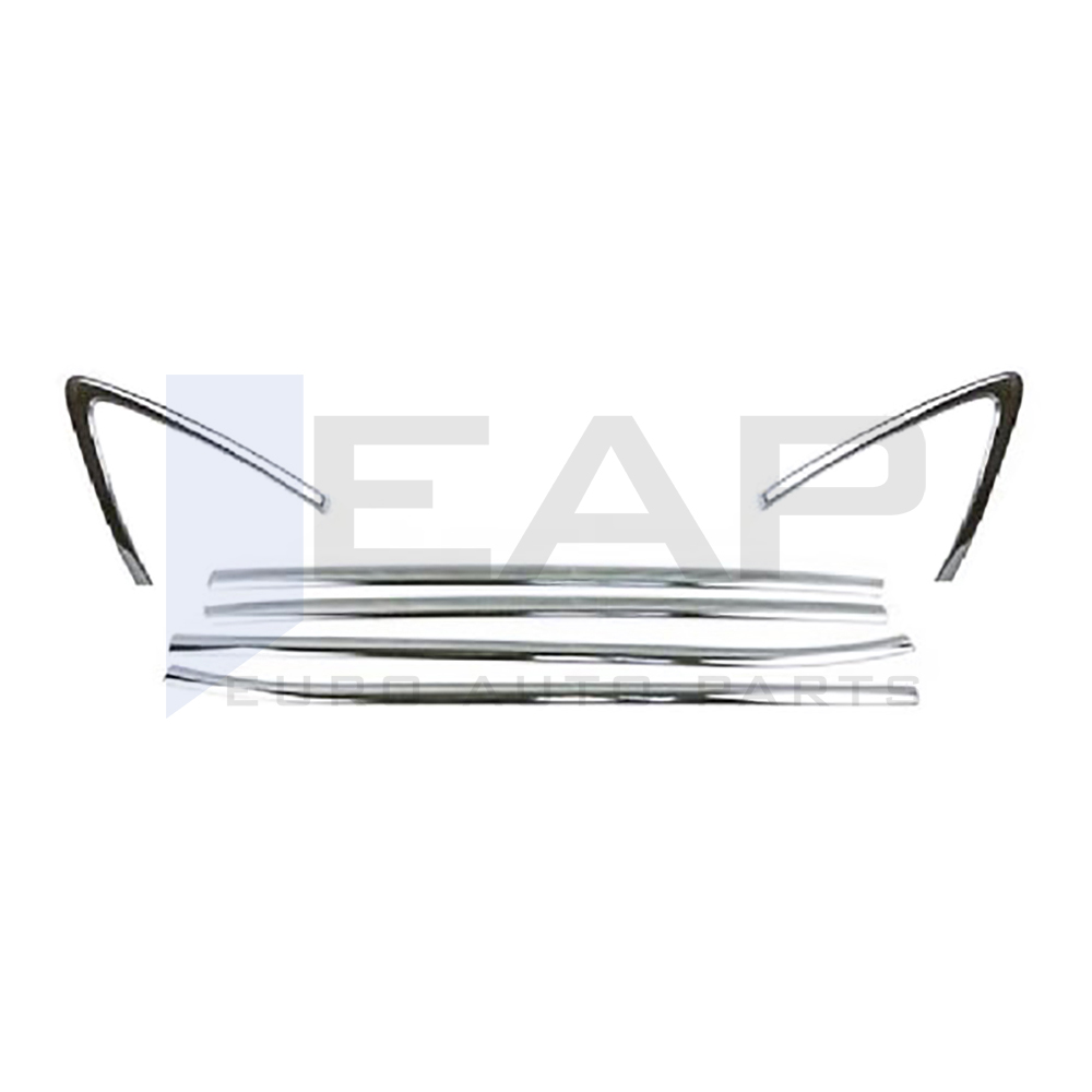 Window Frame Garnish - 6 Pcs - Stainless Steel