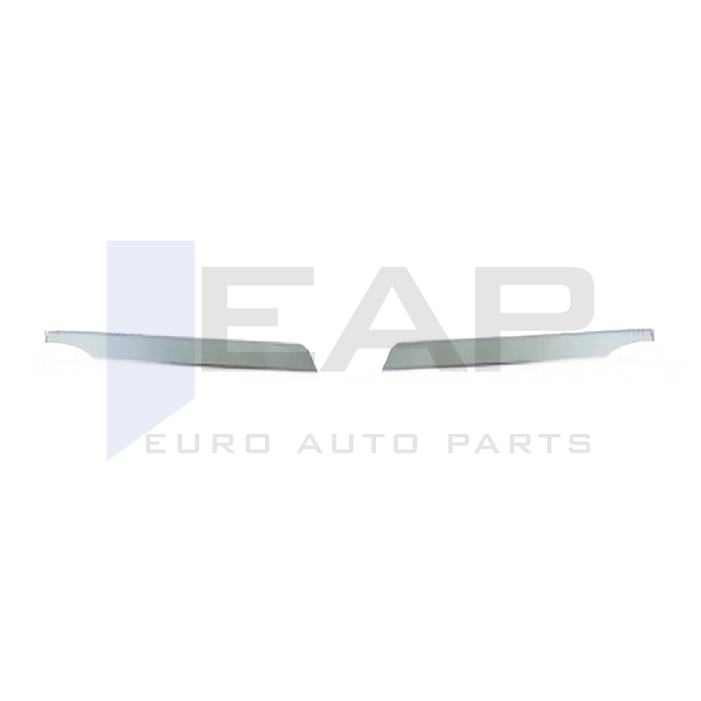Trunk Lid Trim - 2 Pcs - Stainless Steel