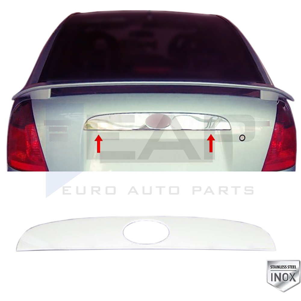 Trunk Lid Trim - Stainless Steel
