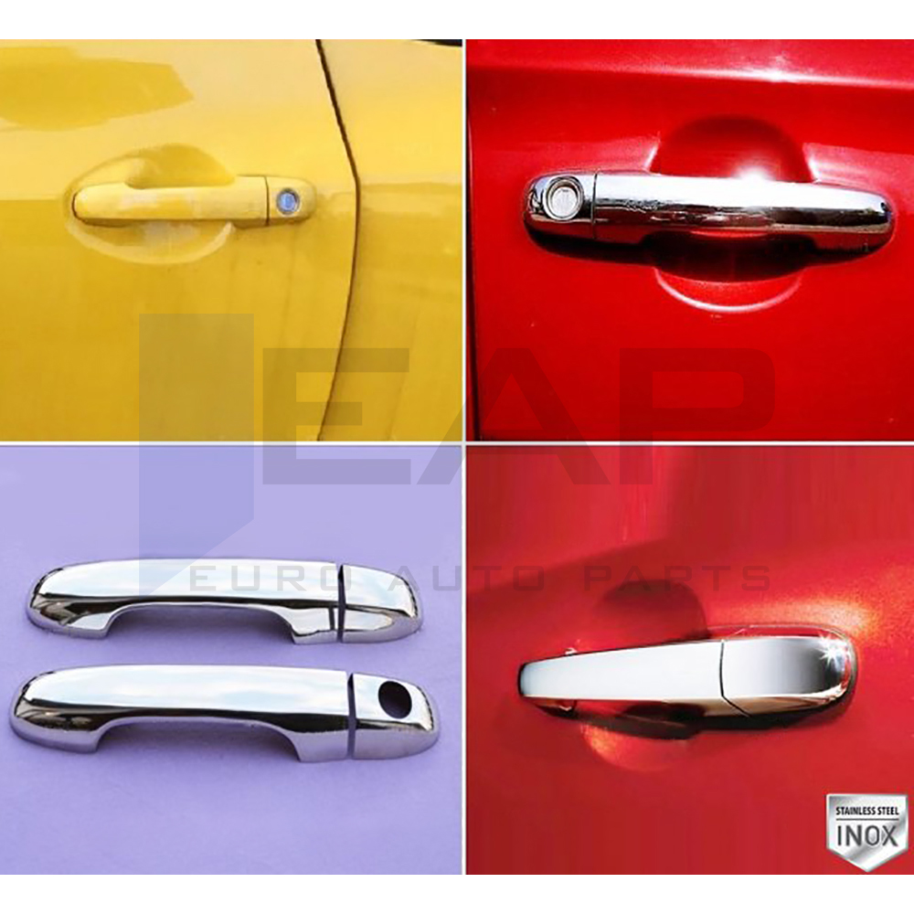 Door Handle Cover - 2 Doors - Stainless Steel
