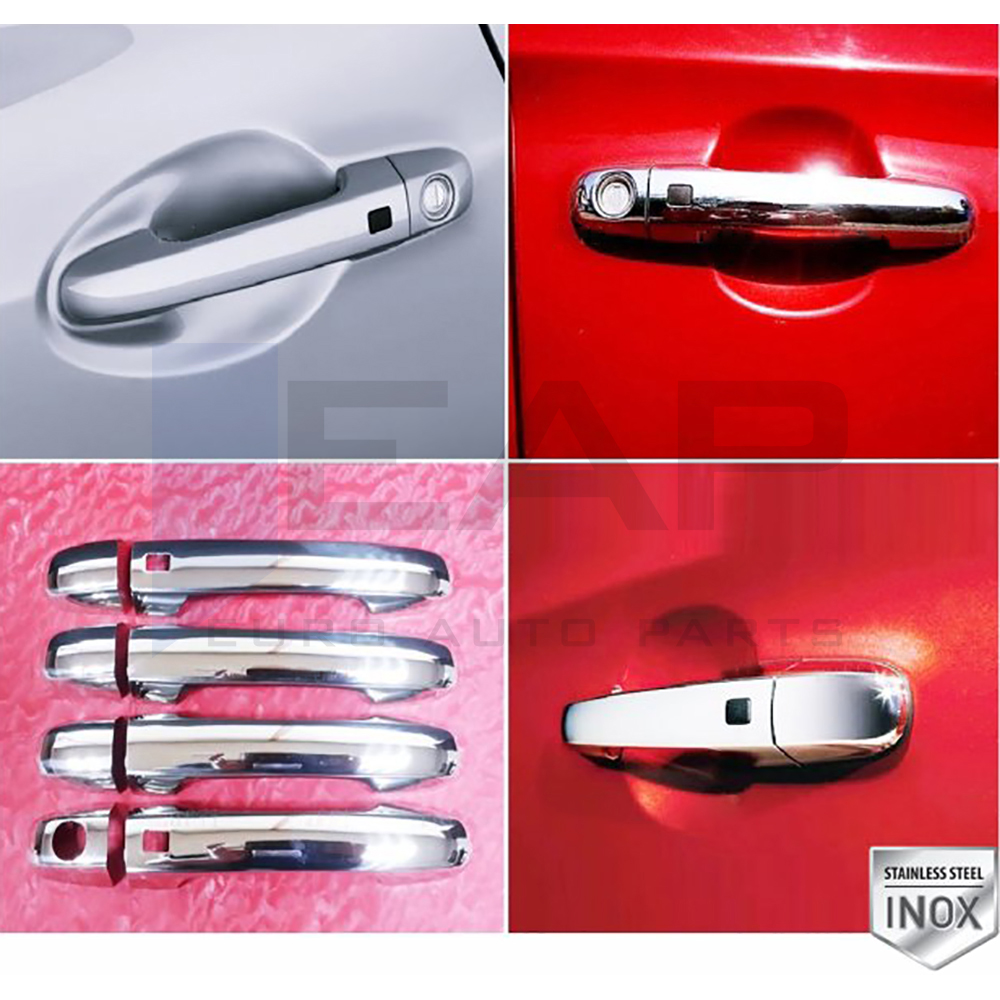 Door Handle Cover (With Sensor) - 4 Doors - Stainless Steel
