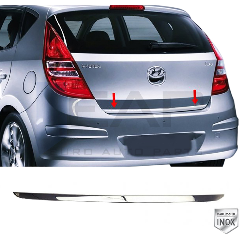 Trunk Lid Trim - Stainless Steel