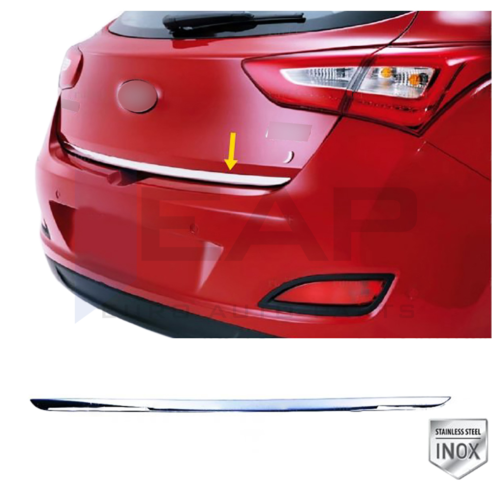 Trunk Lid Trim - Stainless Steel